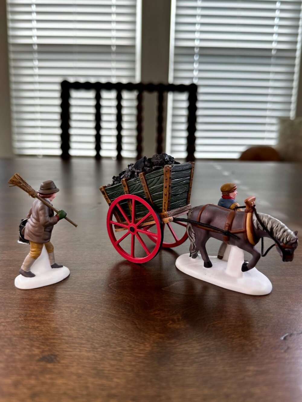 Dept 56 "Delivering Coal for the Hearth" Heritage Village/Dickens Village 58326 - Picture 3 of 7